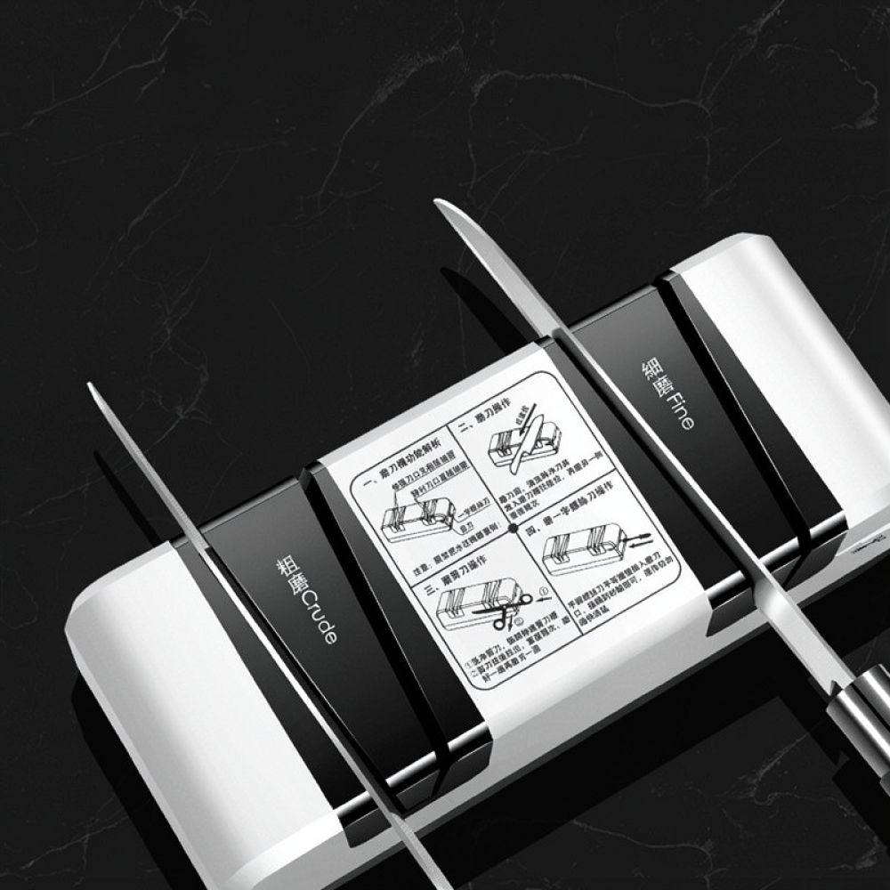 Kitchen Helper Gadgets - Afilador eléctrico profesional 4 en 1,