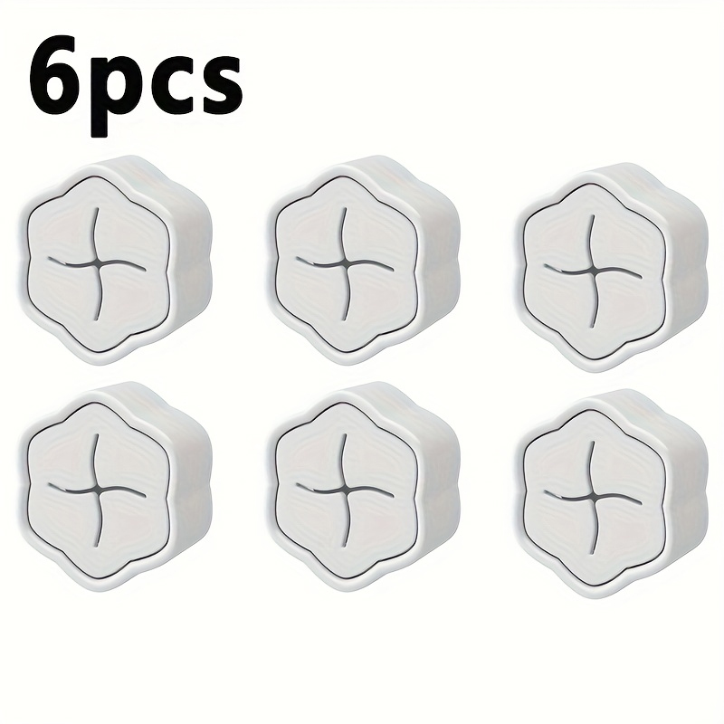 Kitchen Gadgets Organizer - 6 Ganchos Adhesivos para Toallas, Sin