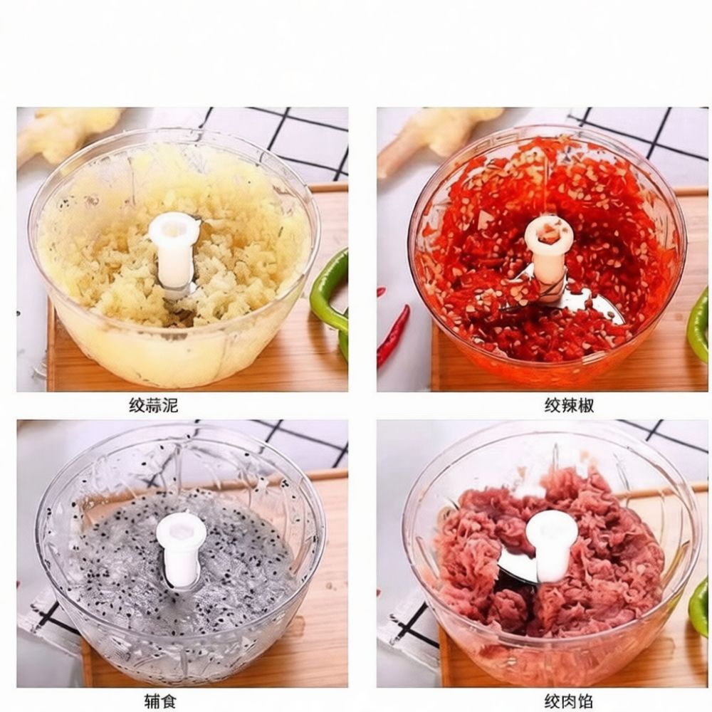 Picador de ajo manual, procesa - Kitchen Helper Gadgets reseña y precio