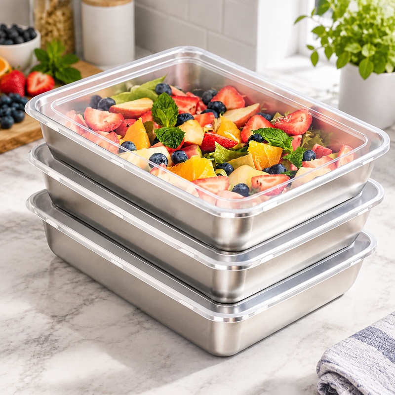 Paquete de tres recipientes de - Kitchen Gadgets Organizer reseña y precio